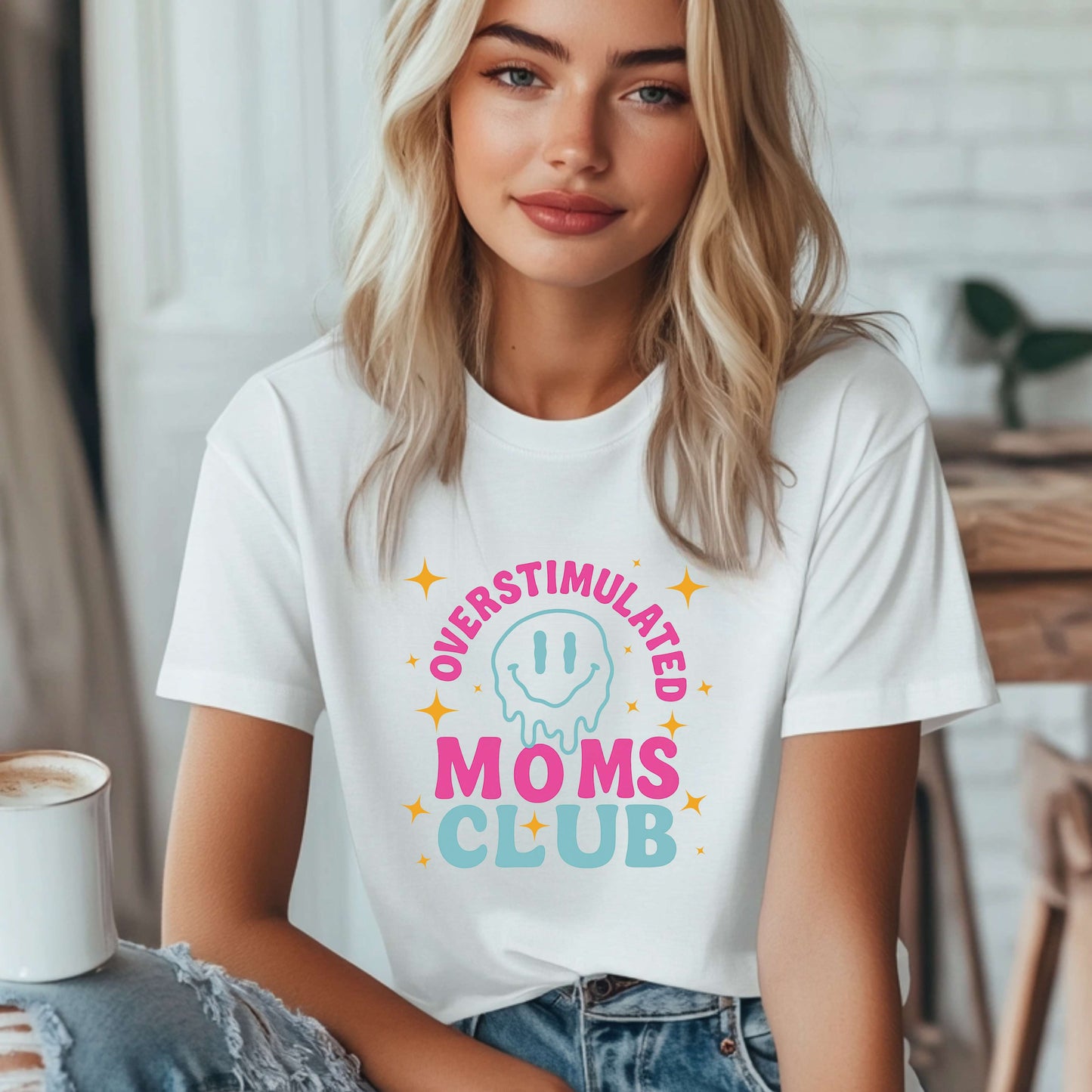 Overstimulated Moms Club T-Shirt