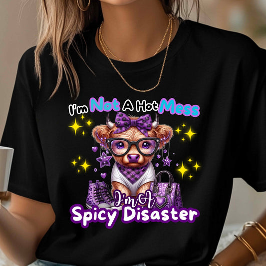 Cute Spicy Highland Cow T-Shirt
