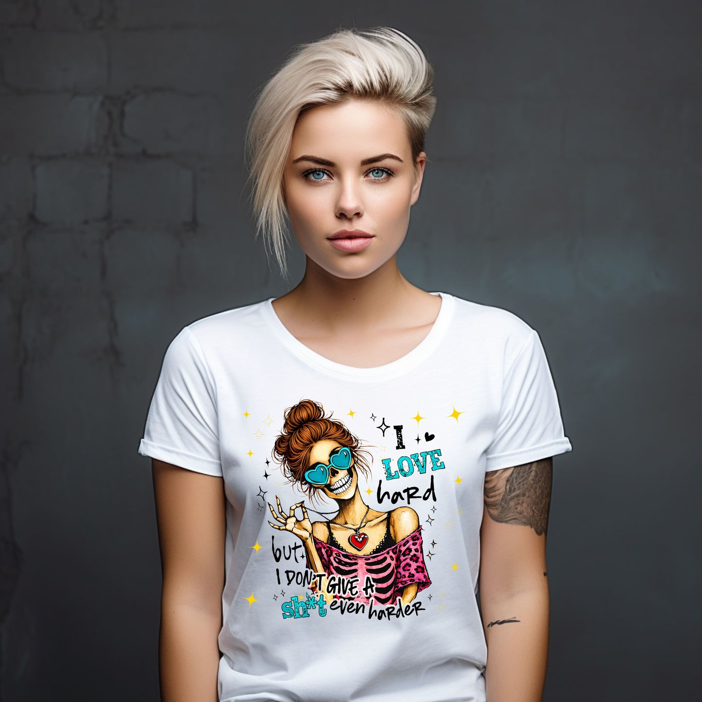 Funny Women's Skeleton T-Shirt
