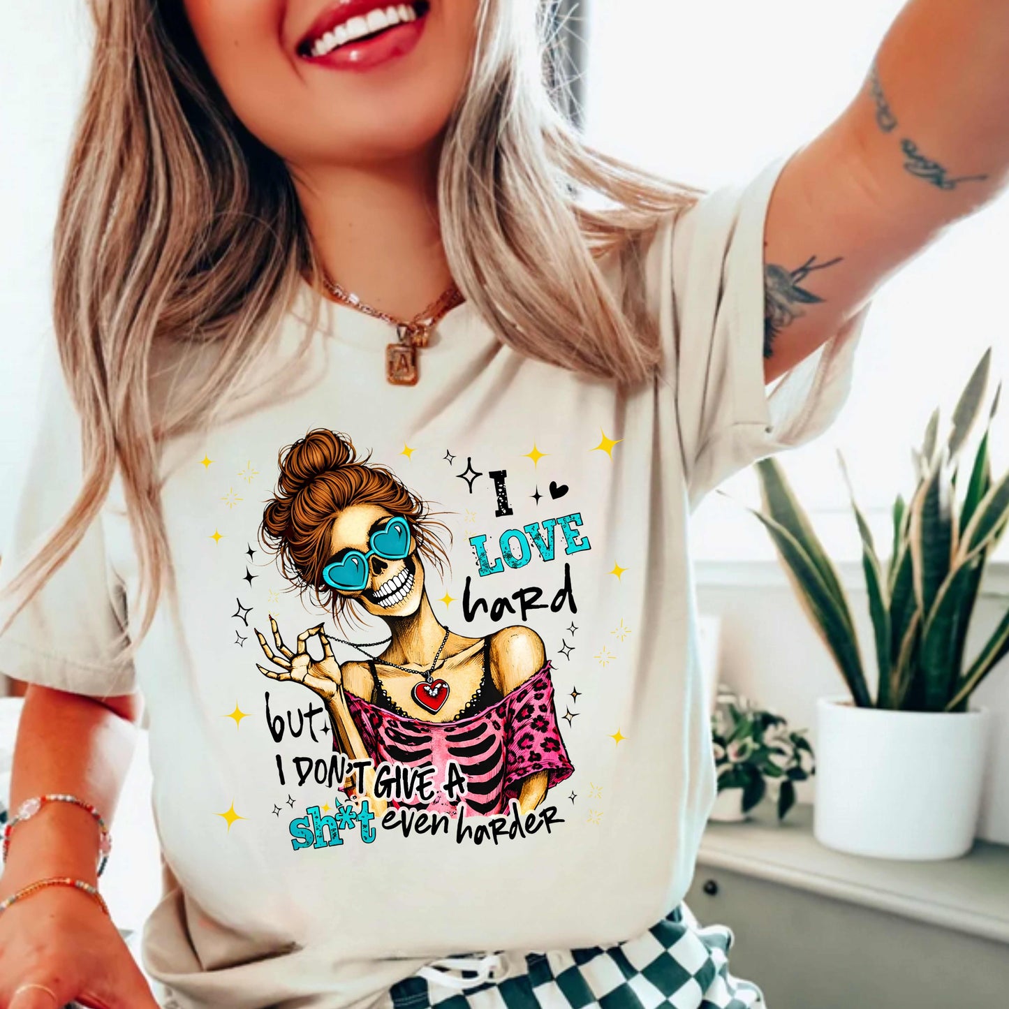 Funny Women's Skeleton T-Shirt
