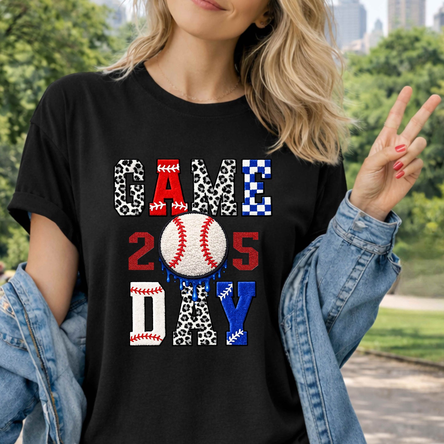 Personalized Baseball Game Day Tshirts