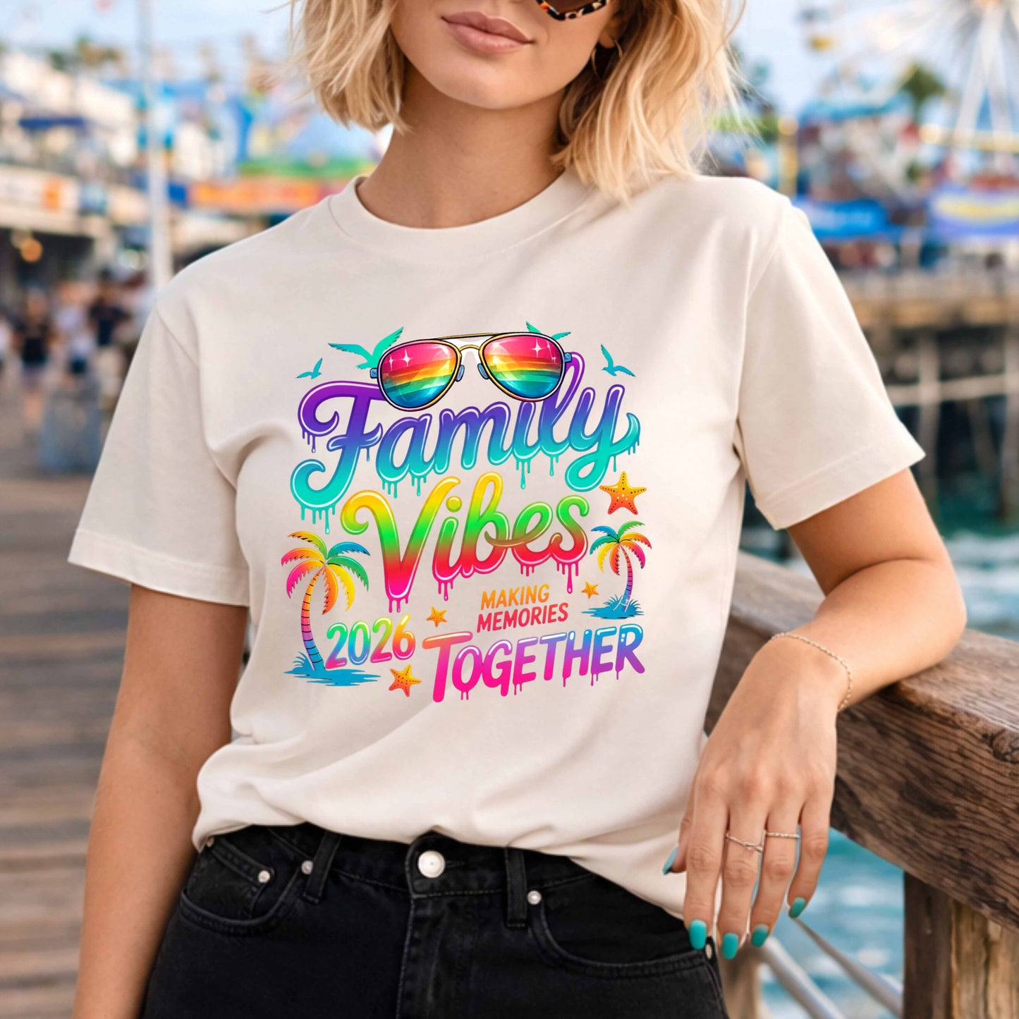 Customizable Family Vacation. T-Shirt