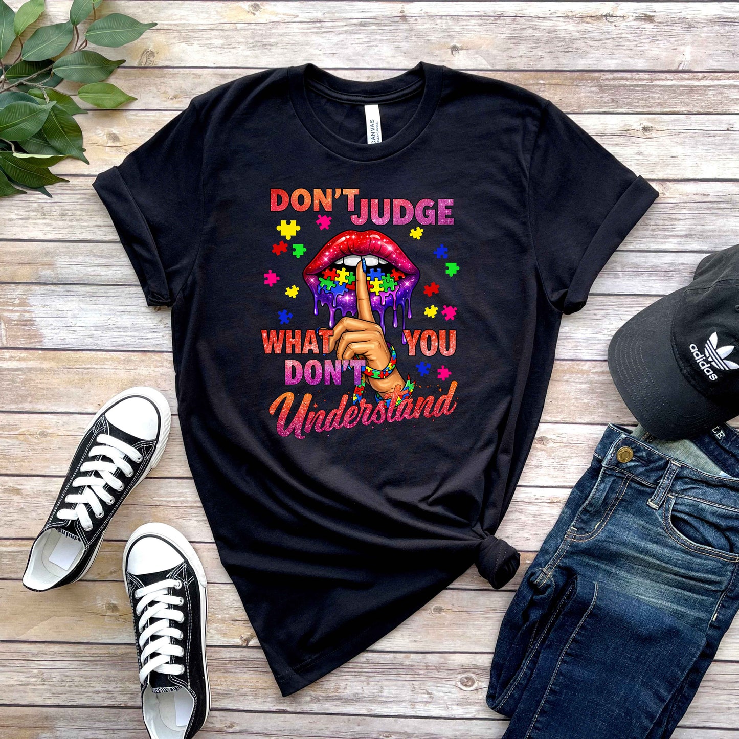 Don't Judge Autism Awareness T-Shirt