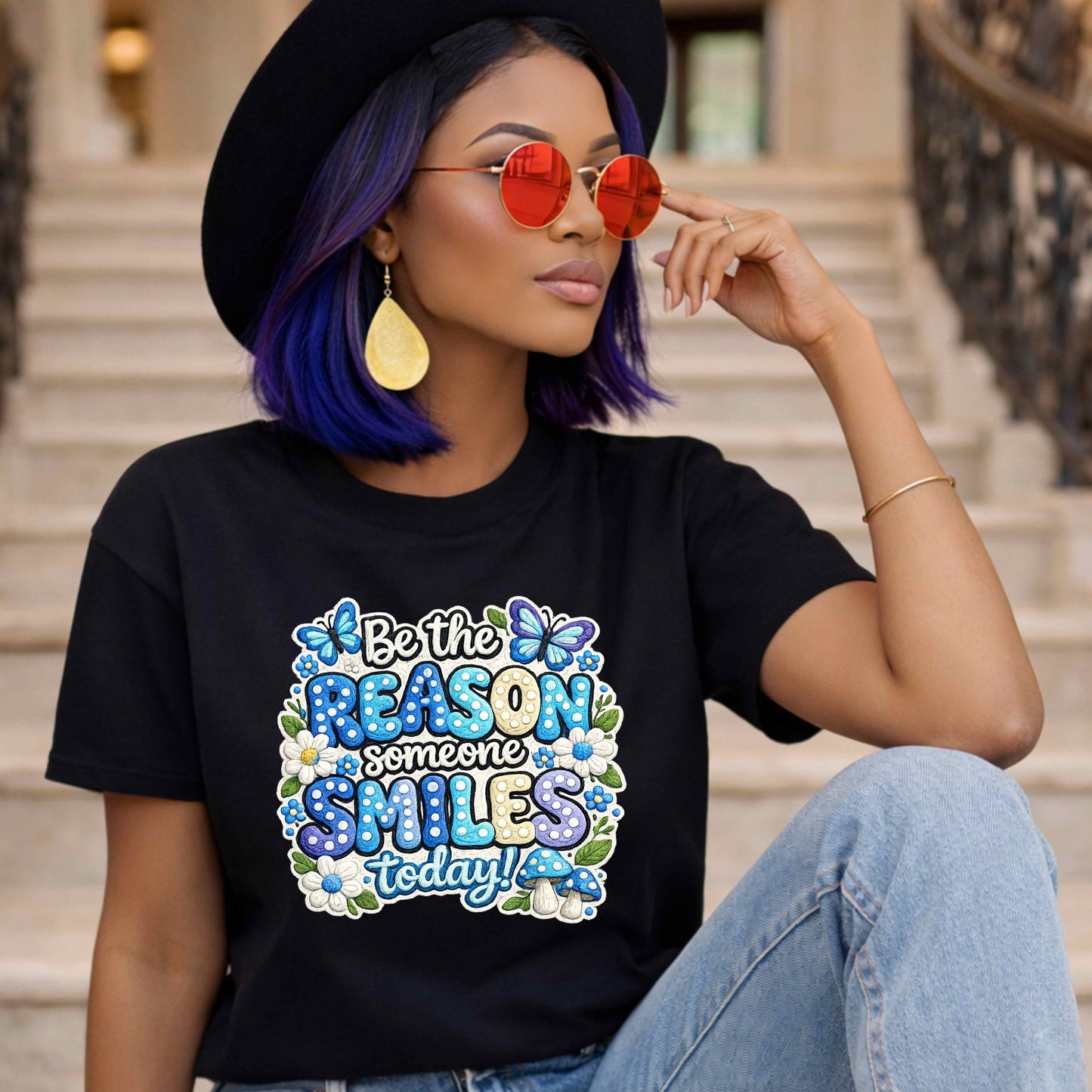 Be The Reason Someone Smiles Today T-Shirt