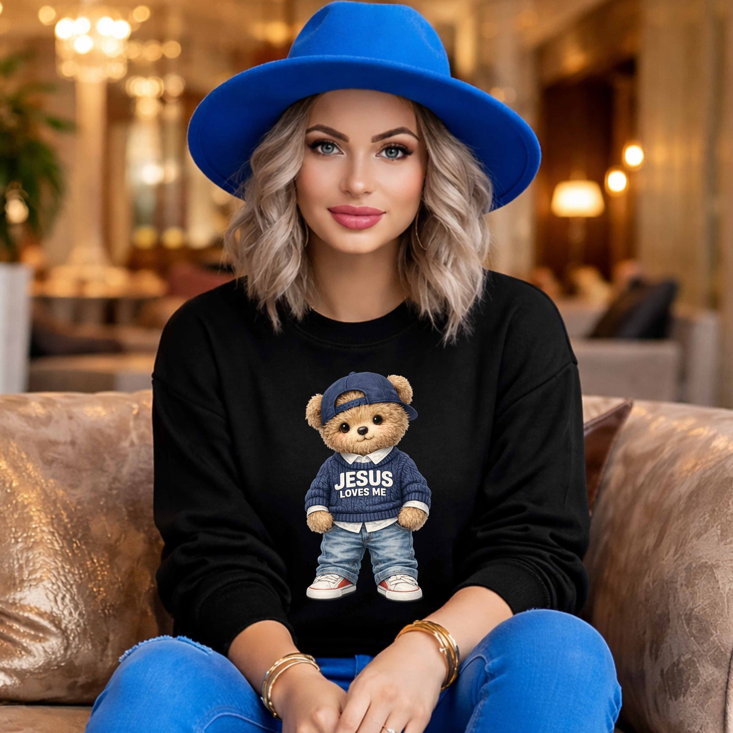 Jesus Loves Me Teddy Bear T-Shirt