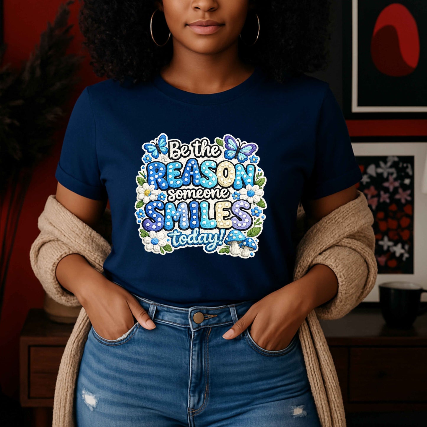 Be The Reason Someone Smiles Today T-Shirt