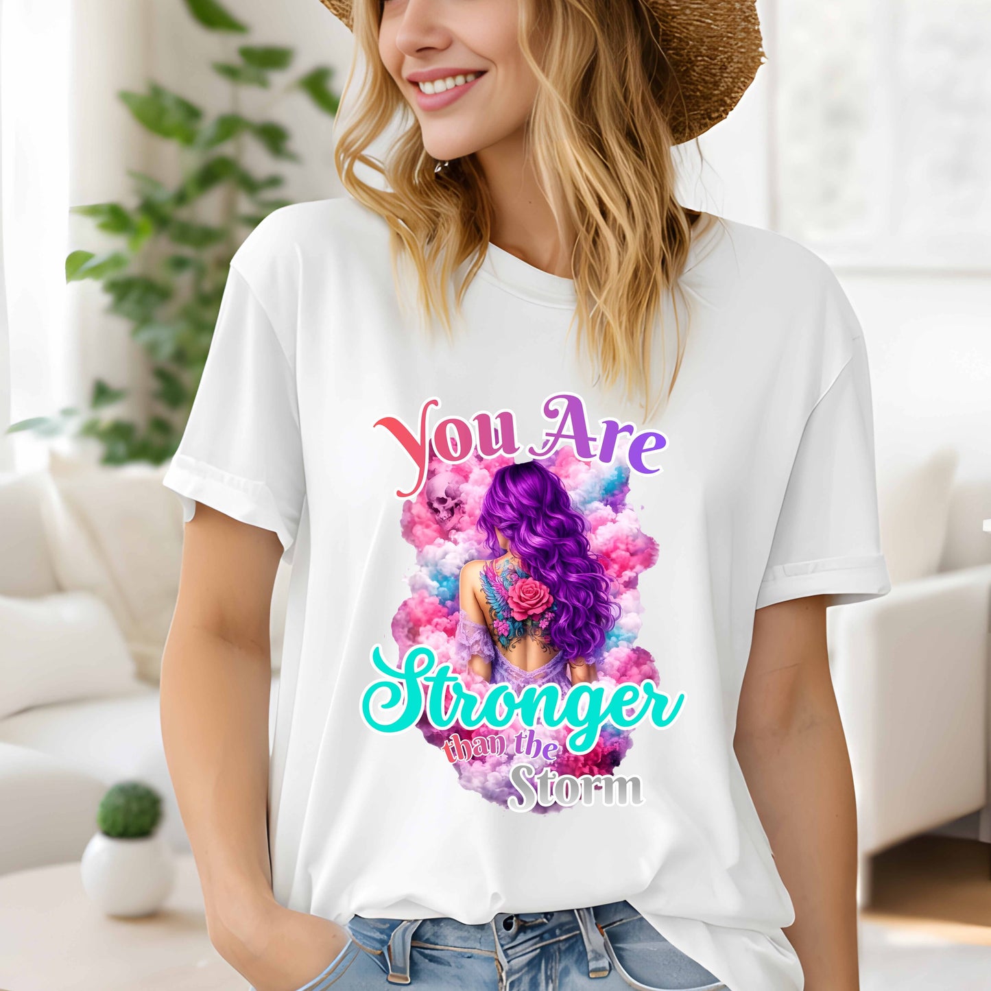 You Are Stronger Than The Storm Inspirational T-Shirt