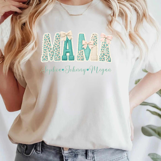 Personalized Mama T-Shirt | Mother's Day Gift Idea