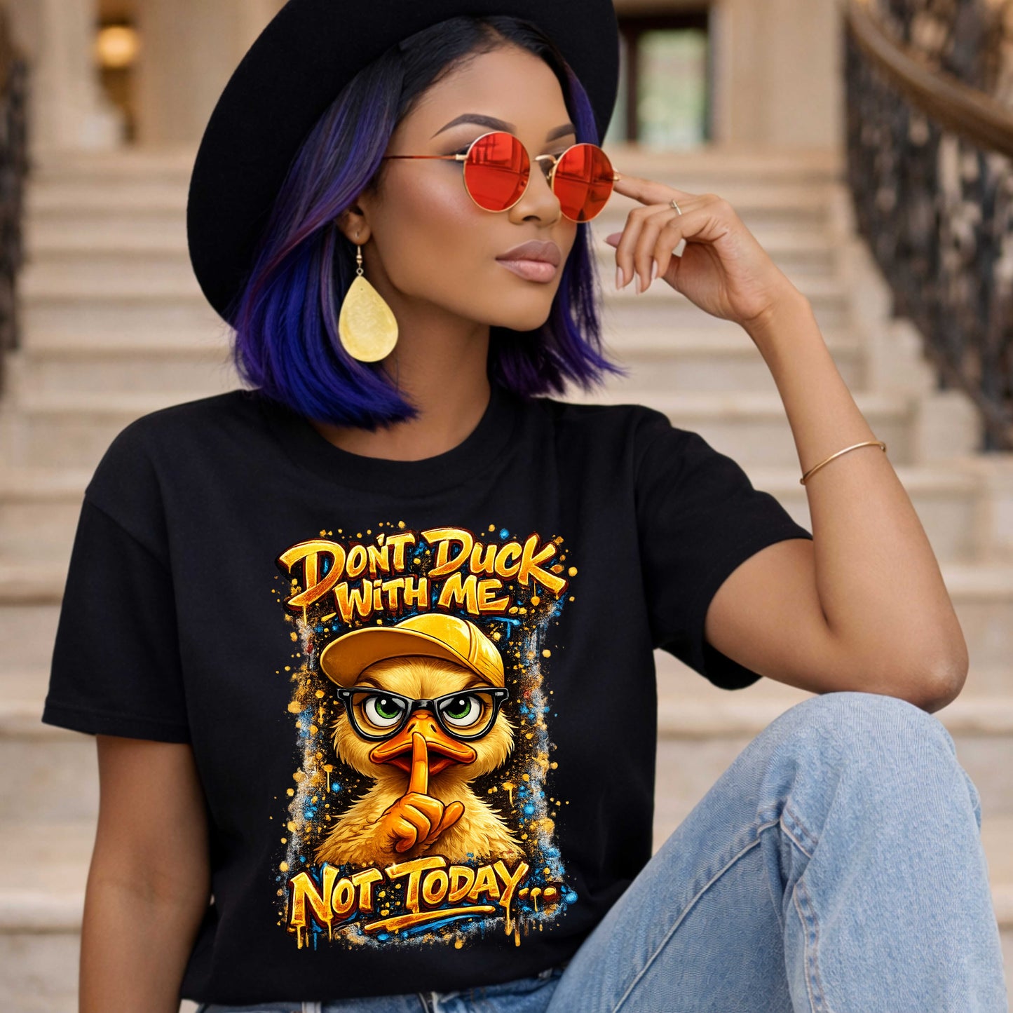 Don't Duck With Me Funny T-Shirt
