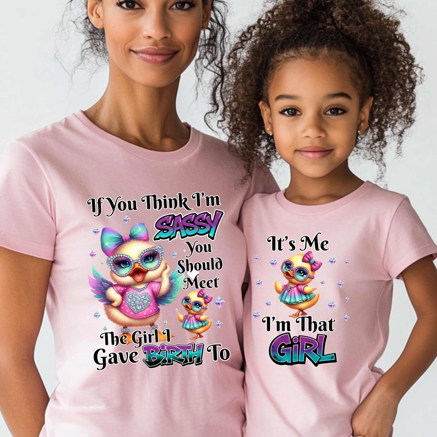 Matching Mother Daughter T-Shirt