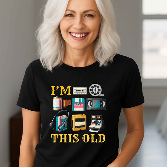 Funny Vintage I'm Old. T-Shirt
