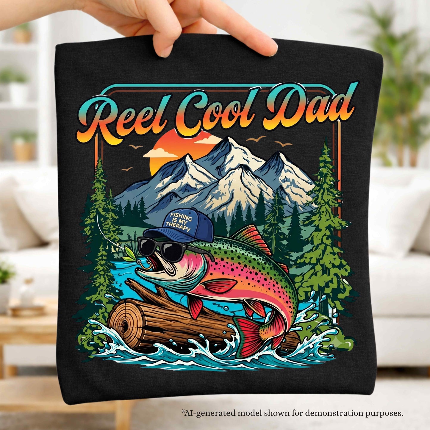 Funny Real Cool Dad T-Shirt | Great Father's Day Gift Idea