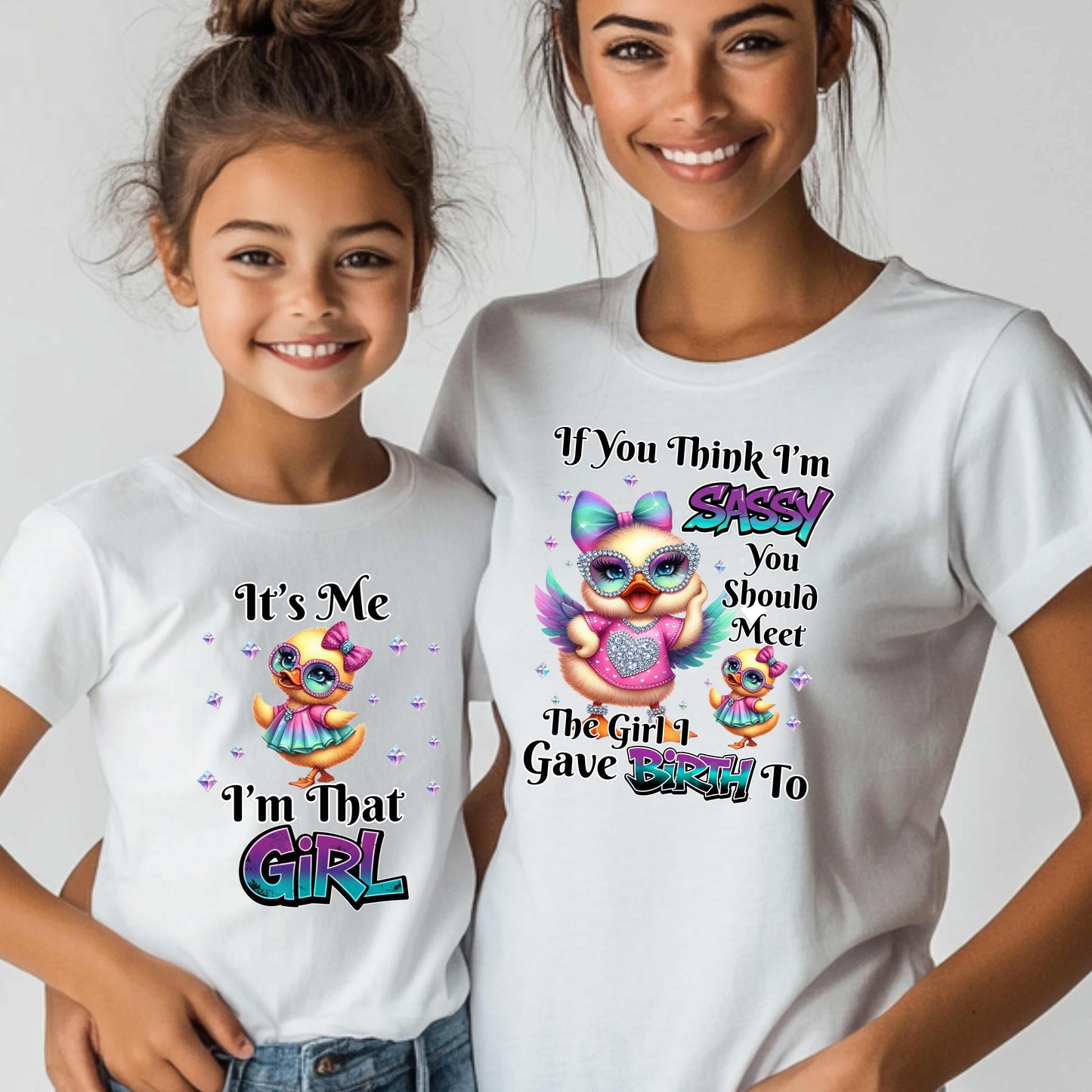 Matching Mother Daughter T-Shirt