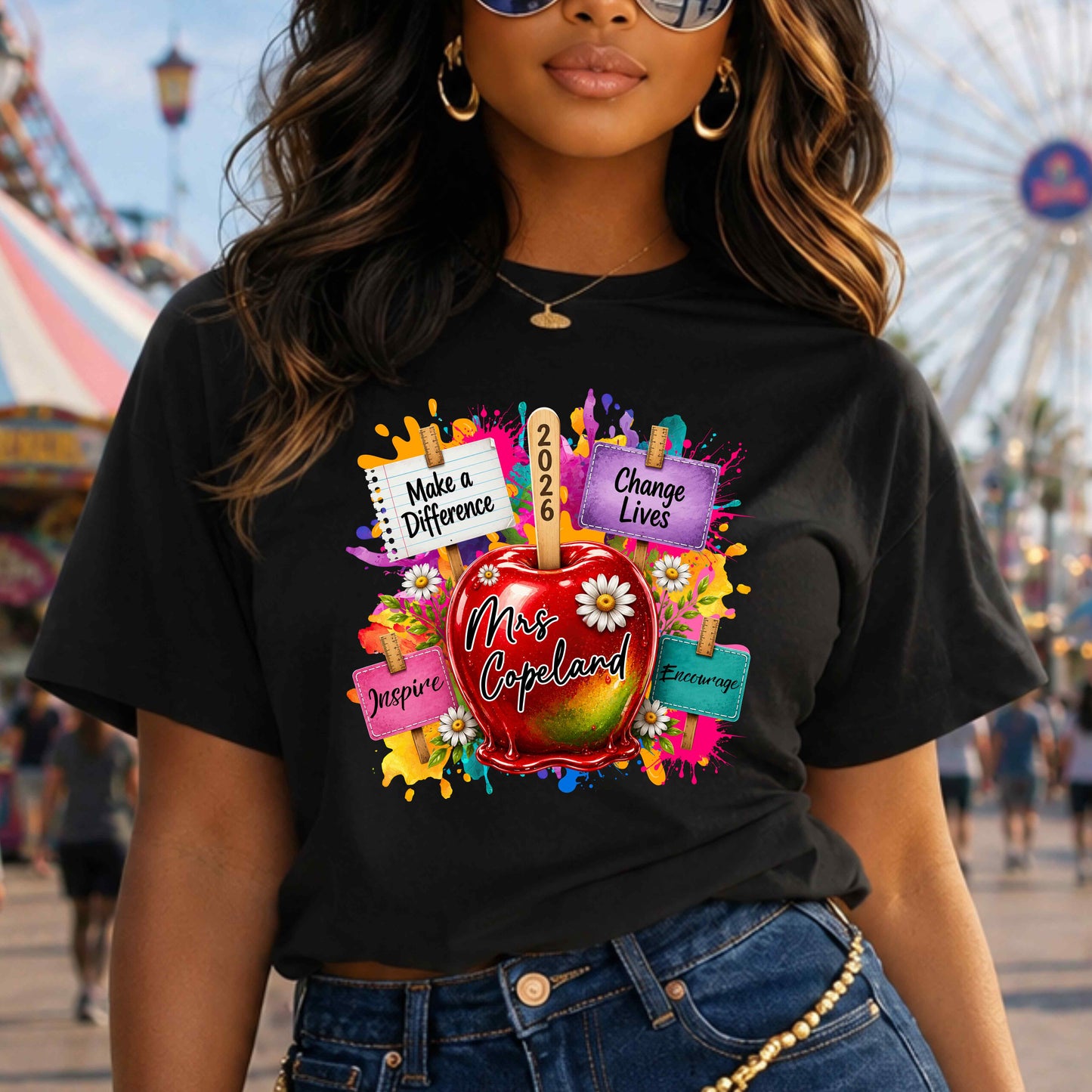 Personalized Back To School Teacher T-Shirt