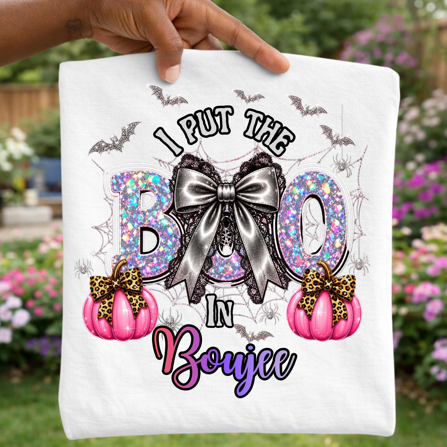Faux Bling Halloween Funny T-Shirt