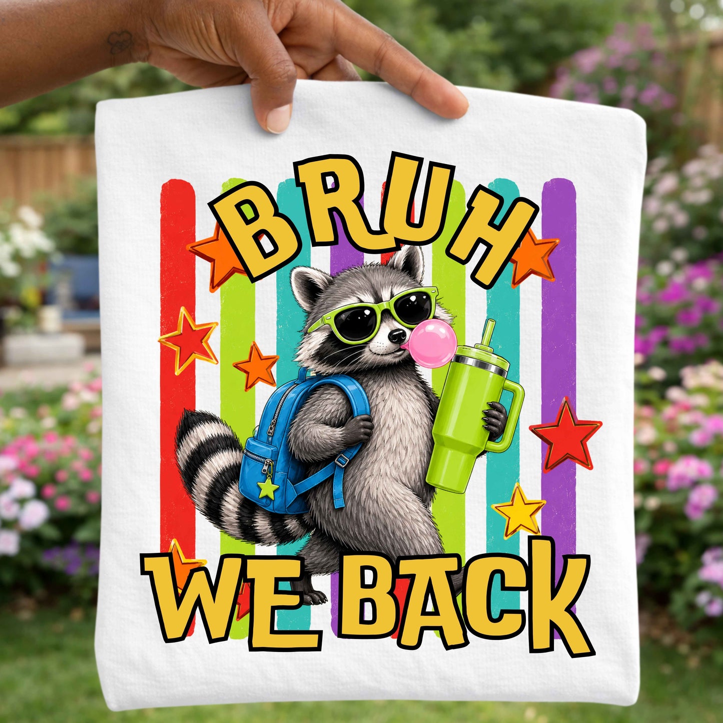 Funny Bruh We're Back Back to School T-Shirt