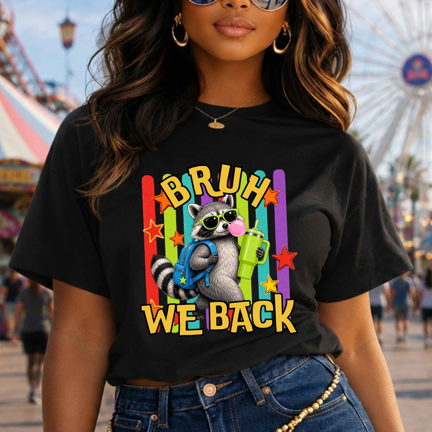 Funny Bruh We're Back Back to School T-Shirt