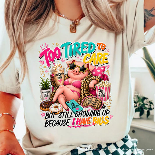 Funny Sarcastic Pig T-Shirt