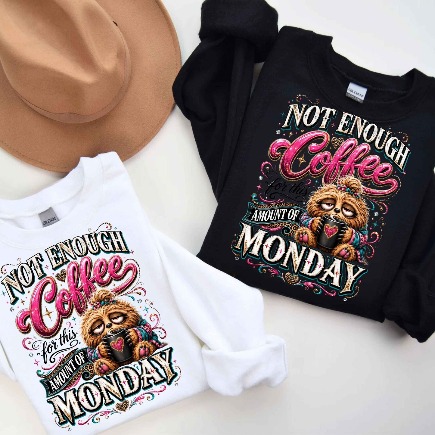 Funny Monday  Crewneck Pullover Sweatshirt