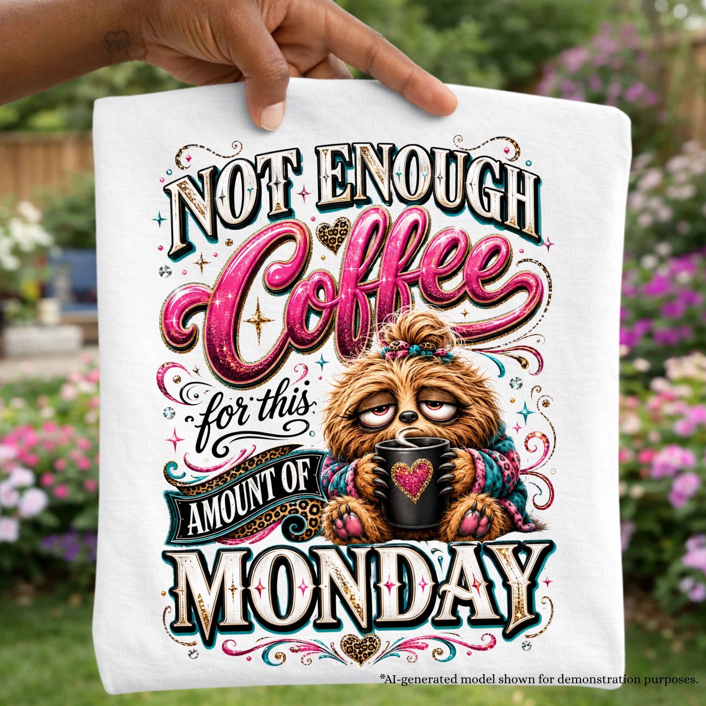Funny Monday  Crewneck Pullover Sweatshirt