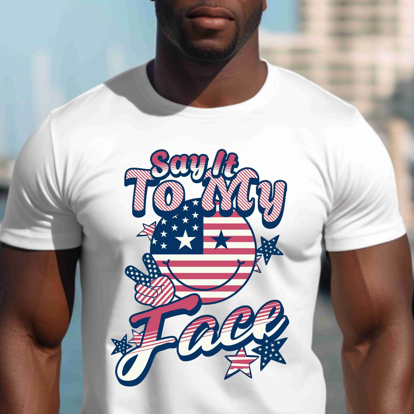Say It To My Face Kamala Harris Inspired Tshirt USA