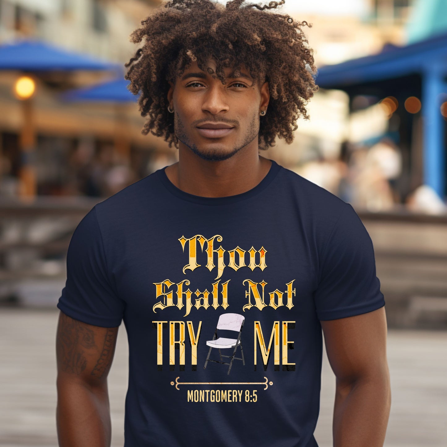 Thou Shall Not Try Me Montgomery Brawl T-Shirt