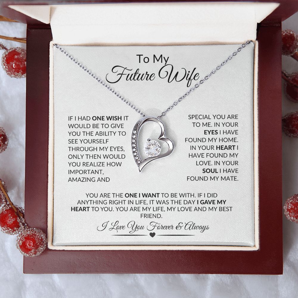 To My Future Wife Soulmate Necklace