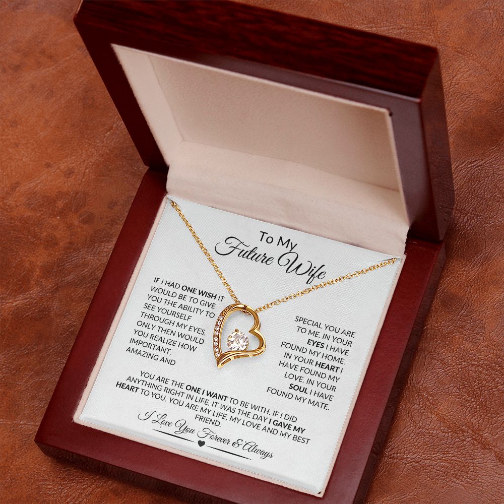To My Future Wife Soulmate Necklace