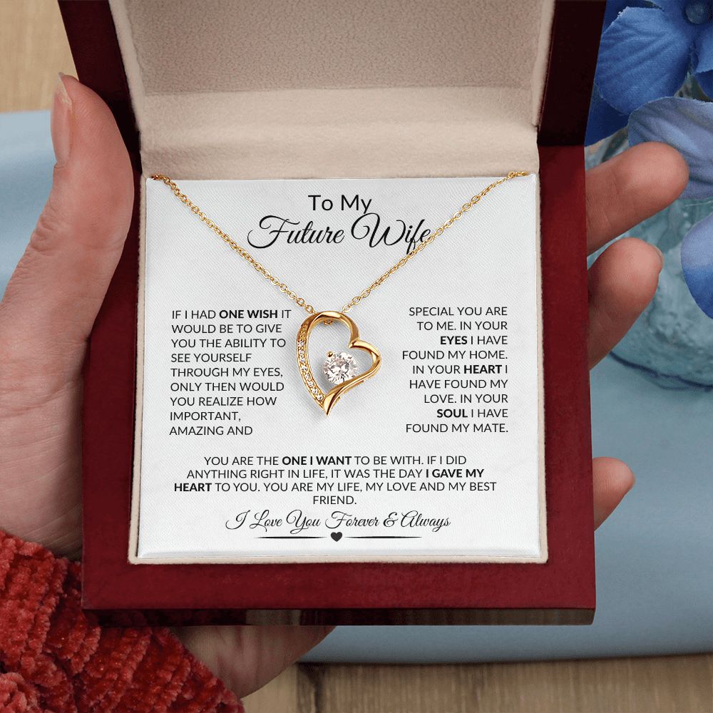 To My Future Wife Soulmate Necklace