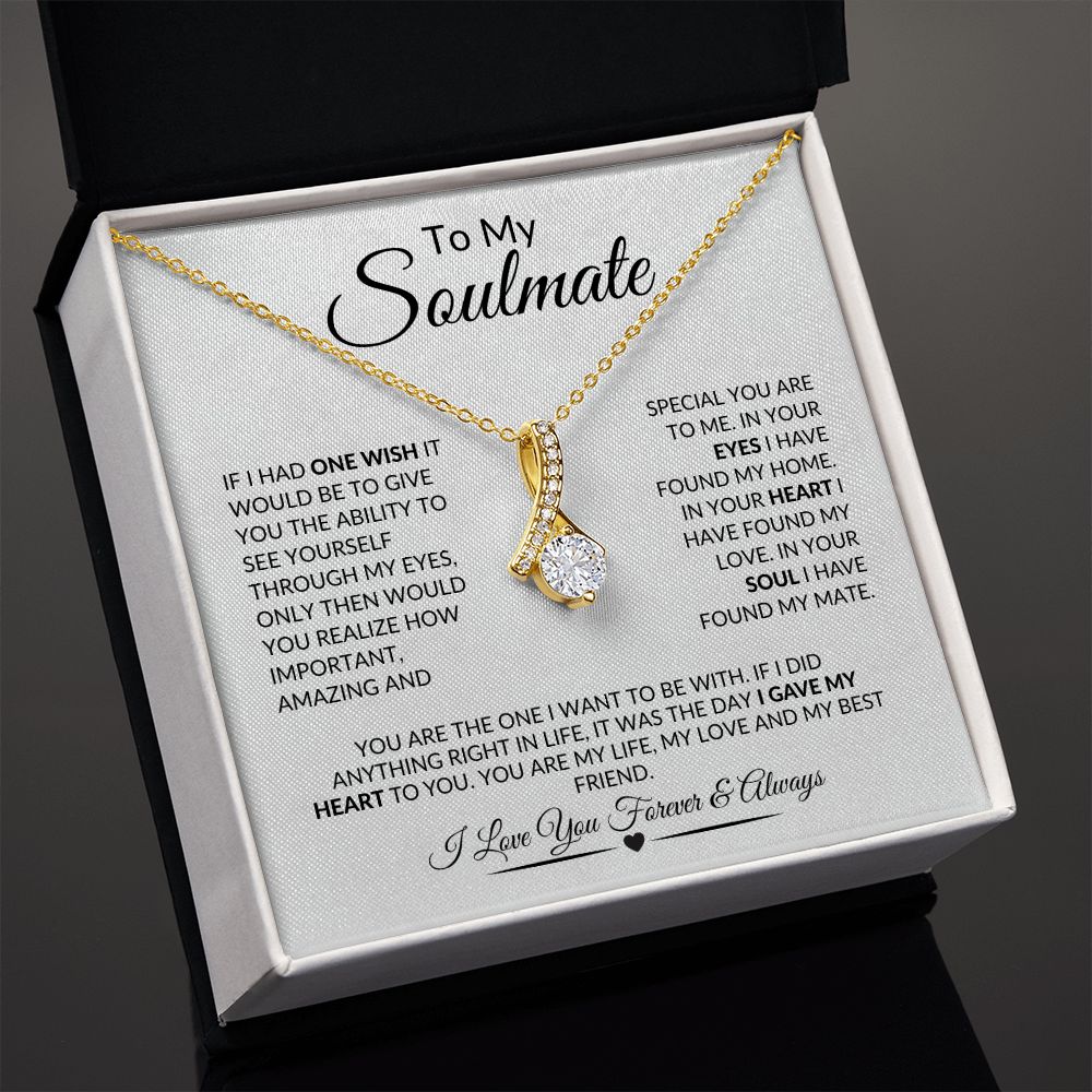Soulmate Necklace | In Your Soul I Have Found My Mate