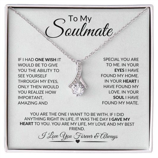 Soulmate Necklace | In Your Soul I Have Found My Mate