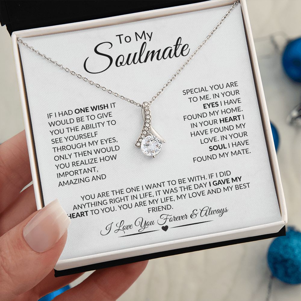 Soulmate Necklace | In Your Soul I Have Found My Mate