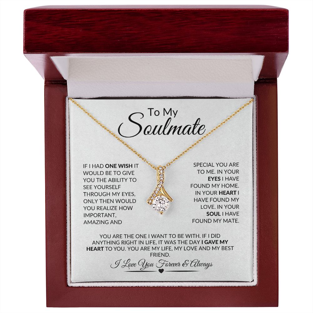 Soulmate Necklace | In Your Soul I Have Found My Mate