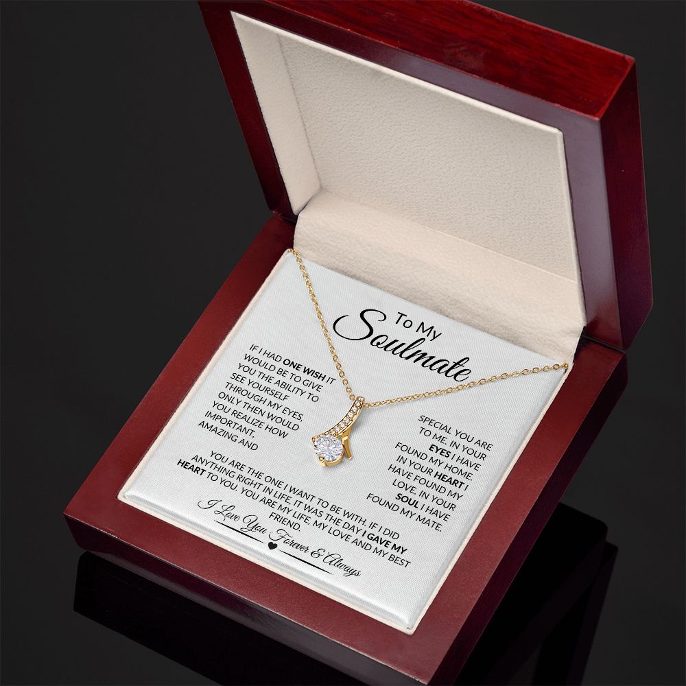 Soulmate Necklace | In Your Soul I Have Found My Mate