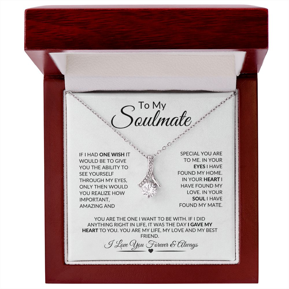 Soulmate Necklace | In Your Soul I Have Found My Mate