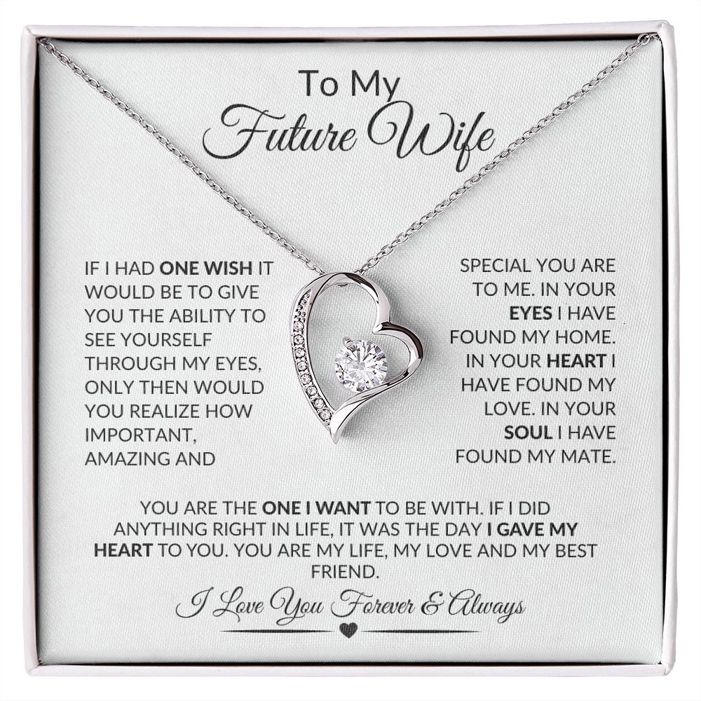 To My Future Wife Soulmate Necklace