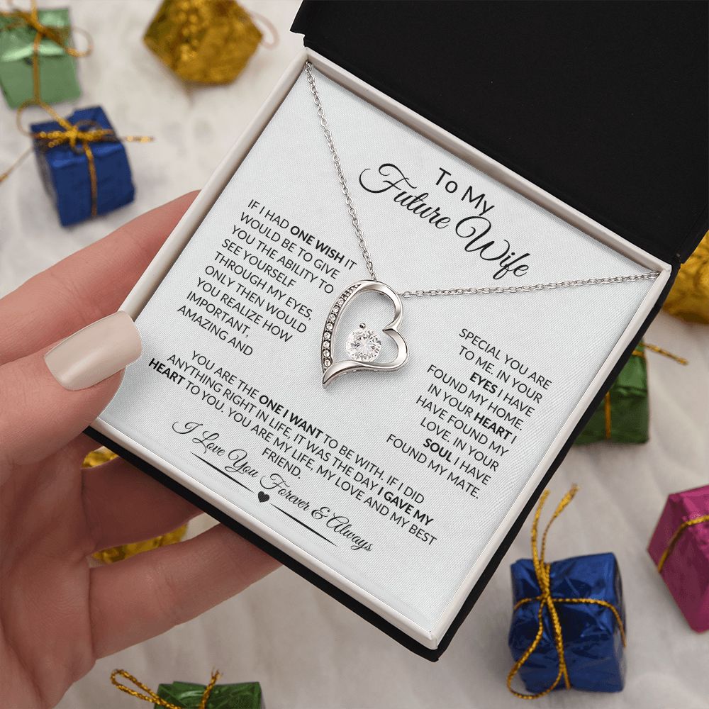 To My Future Wife Soulmate Necklace
