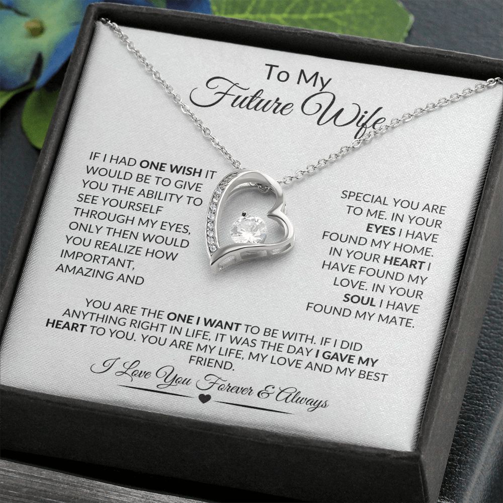To My Future Wife Soulmate Necklace