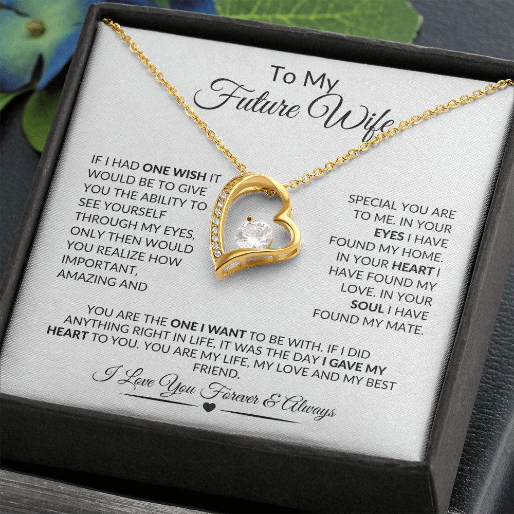 To My Future Wife Soulmate Necklace